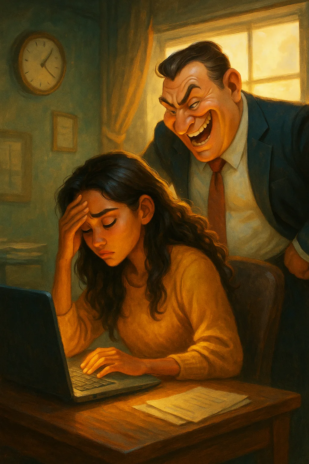 narcissistic boss